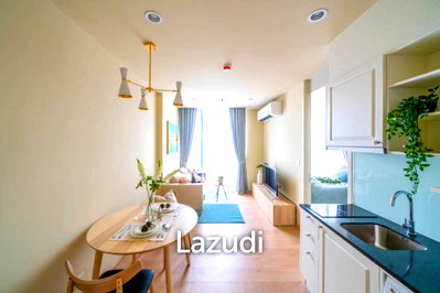 Condos for rent : 35 sqm 1 Bedroom Condo on High Floor at Noble Recole Sukhumvit 19, Wattana Bangkok