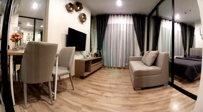 Condos for rent : For Rent Condo NICHE MONO SUKHUMVIT - BEARING Building 1, Floor 12A,1 bed room, Room size 33.00 sqm