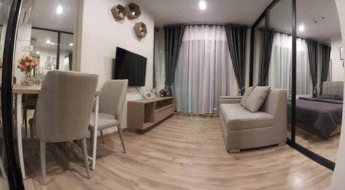 For Rent Condo NICHE MONO SUKHUMVIT - BEARING Building 1, Floor 12A,1 bed room, Room size 33.00 sqm