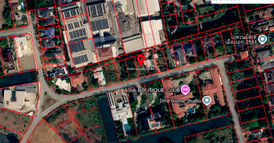 Land for sale Rangsit : Land for sale in Lak Hok, Rangsit, Pathum Thani – near Rangsit University and golf courses.