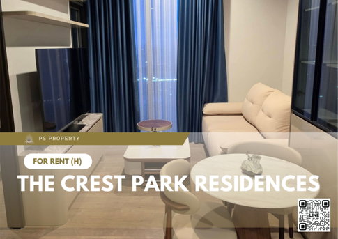 For Rent ✨ The Crest Park Residences ✨ Fully furnished and equipped with appliances; near MRT Phahon Yothin.