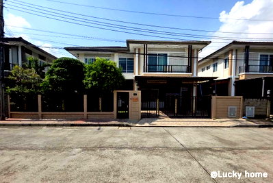 บ้านเดี่ยว กรุงเทพมหานคร : ขายบ้านเดี่ยว 2 ชั้น โครงการภัสสร เพรสทีจ พัฒนาการ 38 บ้านหลังใหญ่สุดในโครงการ พร้อมอยู่