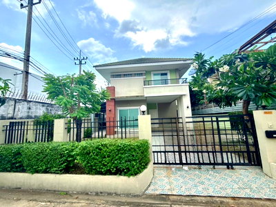 เช่าบ้านเดี่ยว แม็คโคร บางบัวทอง : 🏡✨ ให้เช่าบ้านเดี่ยวหลังมุม | The Emerald Garden & Sport Club ราชพฤกษ์–ชัยพฤกษ์