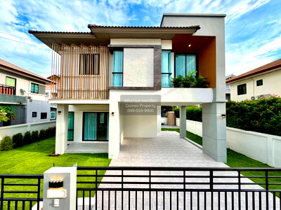 Houses for sale Lamlukka Khlong Hok : For Sale House , Baan Fah Piyarom Lake and Park 2 , newly renovated , Bueng Kham Phoi , Lam Luk Ka , Pathum Thani , CX-169029 ✅ Live chat with us ADD LINE @connexproperty ✅