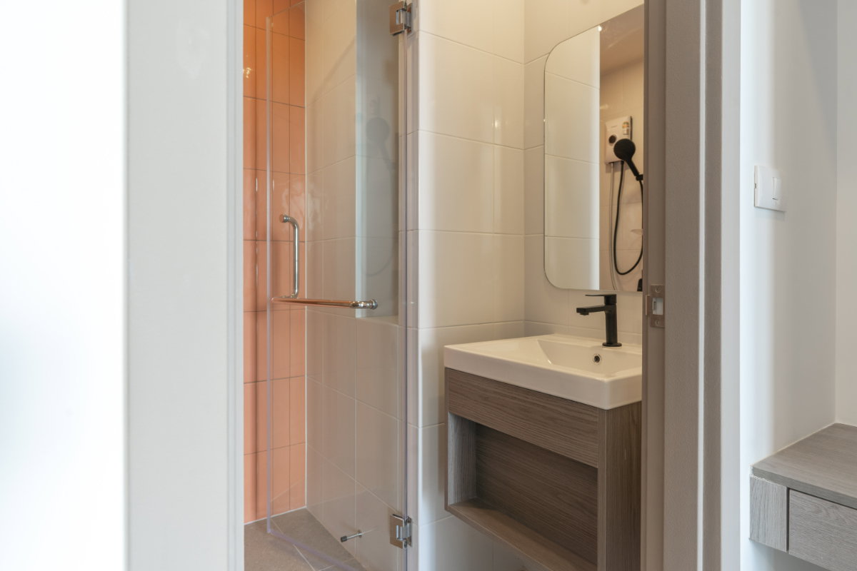 รูป 🏡✨ ให้เช่าคอนโด ออริจิ้น เพลย์ บางแสน ✨  ห้องใหม่ พร้อมเข้าอยู่!🛏️ 1 ห้องนอน 🚿 1 ห้องน้ำ 📐 ขนาด 24 ตร.ม. 🛋️ พร้อมเฟอร์นิเจอร์✨  - รูปที่ 10/19