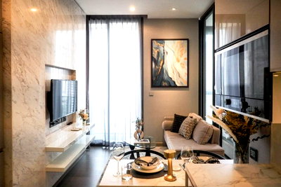 Condos for rent : For Rent - The ESSE at Singha Complex , Super Luxury 1 bedroom 1 bathroom