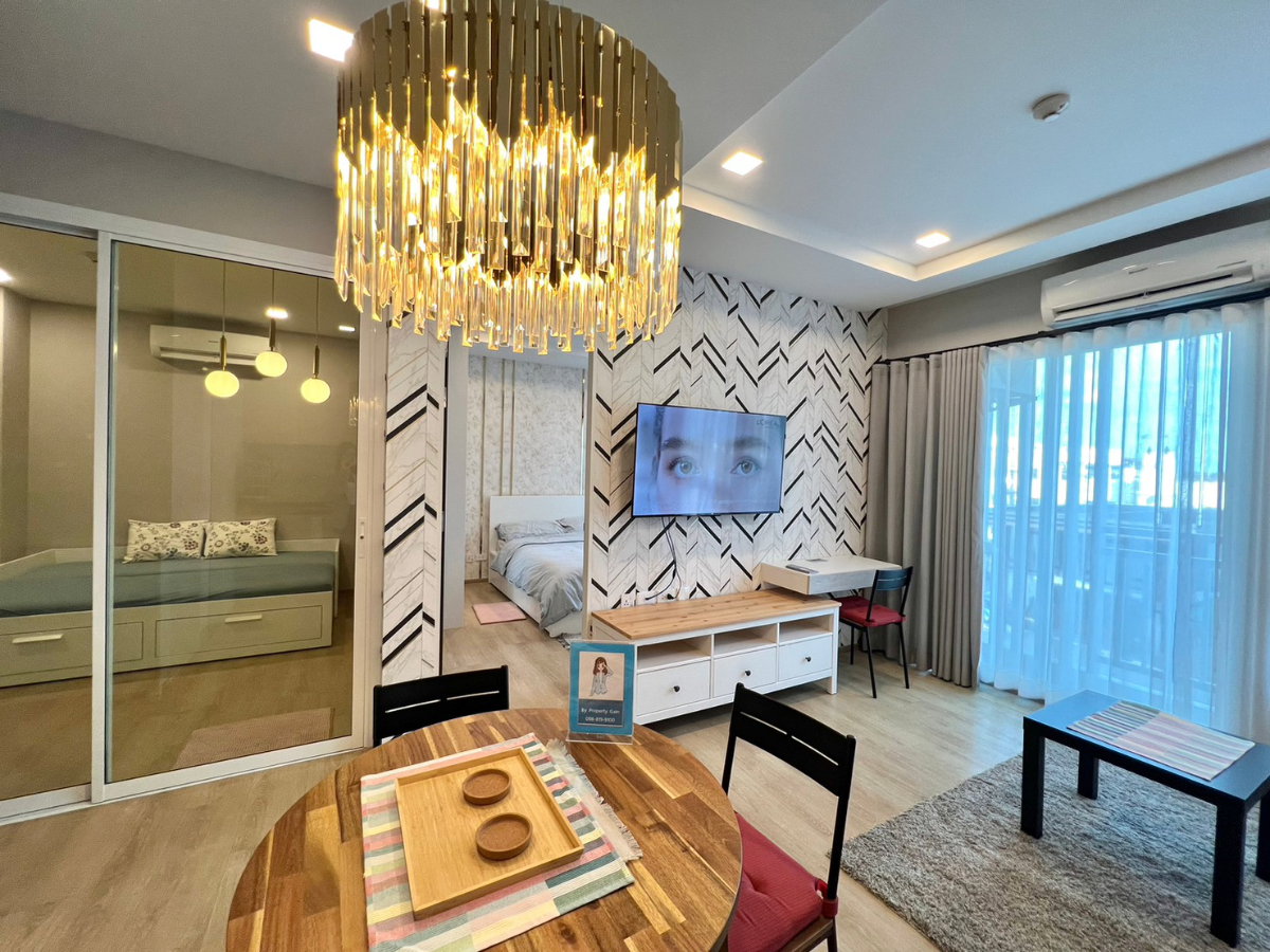 City Link Condo ห้อง 2Bed ตึก Oxford 2 ห้องนอน 1  ห้องน้ำ ชั้น 4 ห้องมุม เช่าเพียง 18,000/เดือน