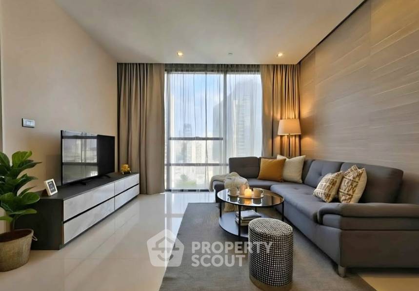 picture 23rd-Floor 1-BR The Bangkok Sathorn 100m To BTS Surasak (ID 3204180) - 1/4