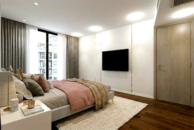 Condos for rent : PFD-08771  Condo for rent: Supalai Oriental Sukhumvit 39. Beautifully decorated, premium unit, ready to move in. Close to BTS Phrom Phong. 🏙️✨