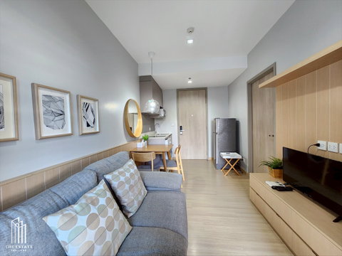 For rent Whizdom Connect ห้องชั้นพอดี วิวต้นไม้ระดับสายตา สงบ อบอุ่น มีผู้เช่าพร้อม สร้างรายได้ทันที 