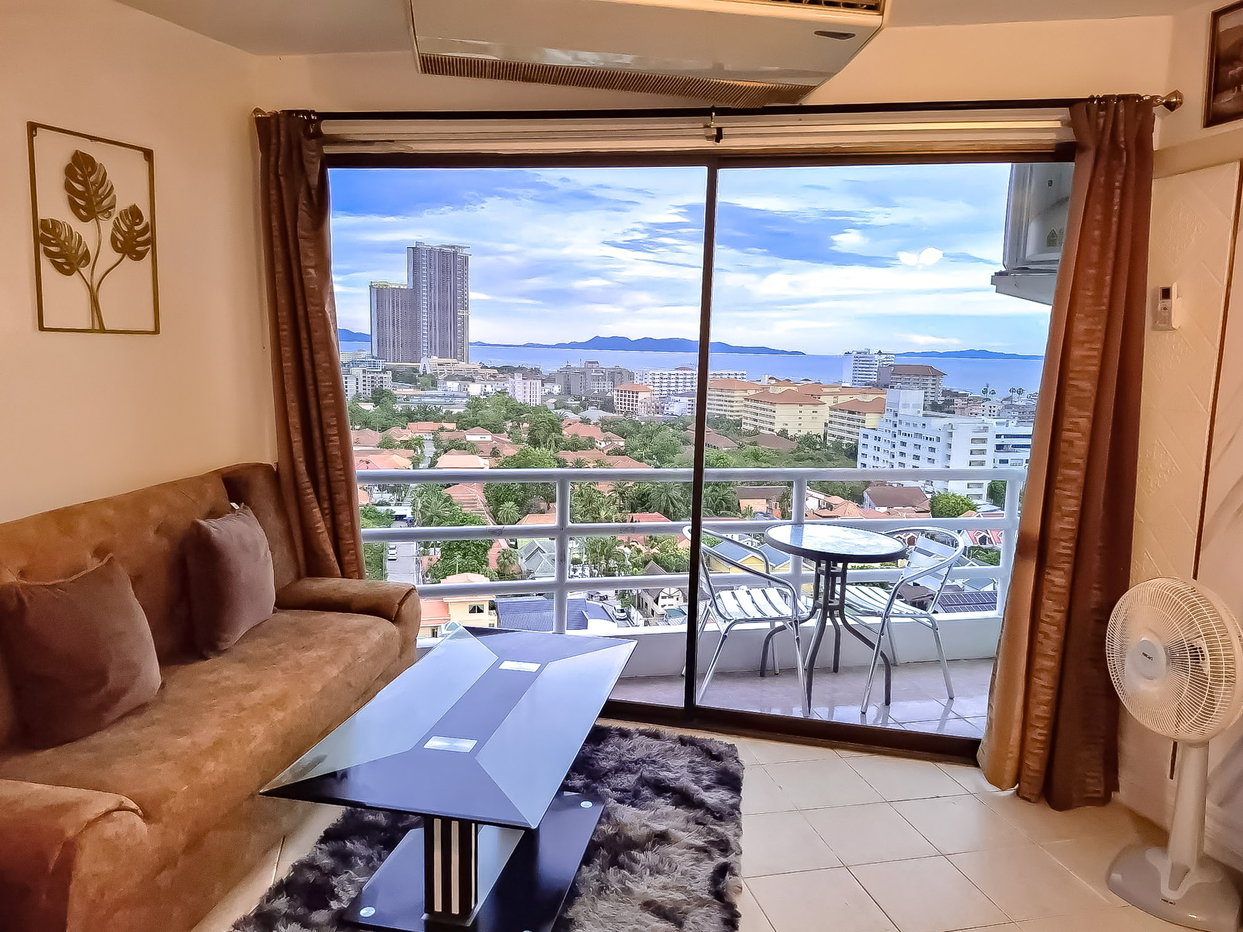 picture Sea View Studio Condo for Rent View Talay 2 Jomtien Pattaya - 1/7