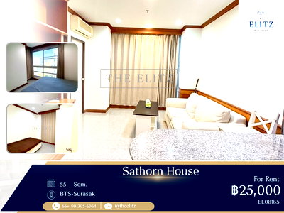 Condos for rent : ✨ Hot Special Deal in Sathorn CBD | Spacious Living Area - Directly Adjacent to Skytrain Station for Effortless Commuting  ✨