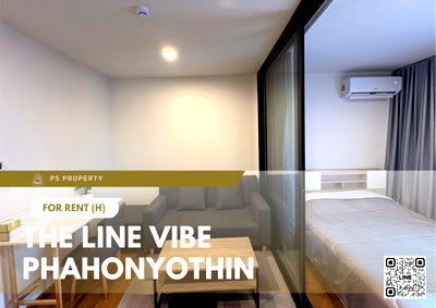 คอนโดให้เช่า : ให้เช่า ✨ THE LINE VIBE Phahonyothin ✨ เฟอร์นิเจอร์ และ เครื่องใช้ไฟฟ้าครบ ตรงข้ามเซ็นทรัลลาดพร้าว