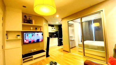 Condos for rent King's College International School Bangkok : 🎊 For Rent Condo THE TRUST RESIDENCE RATCHADA-RAMA 3 Building 1, Floor 31,1 bed room, Room size 29.00 sqm