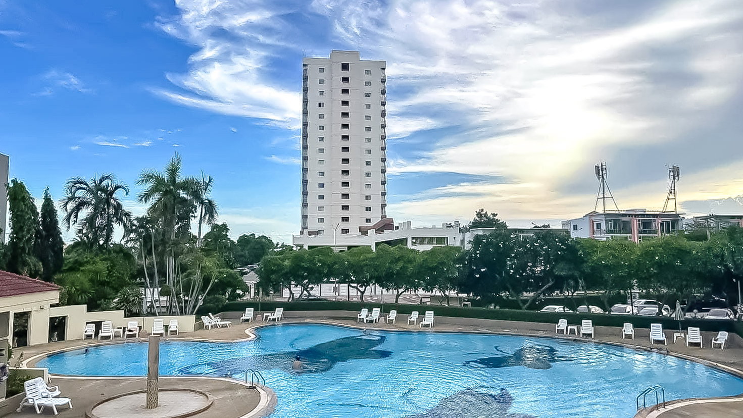 รูป Sea View 1 Bedroom Condo for Rent Rimhad Jomtien - รูปที่ 8/8