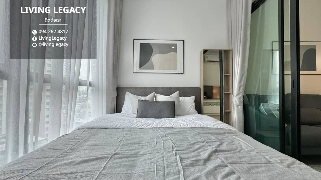 รูป SGD0SG เช่าด่วน! คอนโด The Rich Rama 9 - Srinakarin ชั้น 14 | 1 นอน 1 น้ำ | 30 ตร.ม. | 14,000 บ./ด. | LINE: @livinglegacy - รูปที่ 6/10