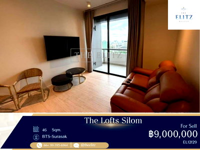 Condos for sale : ✨ Exclusive High Ceiling Duplex Loft Unit! | Best Value Price Deal - Modern Luxury Loft Residence in Silom Near BTS Surasak ✨