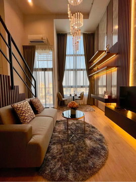 🏢 Ideo Rama 9 - Asoke | MRT Rama 9 | Duplex luxury decoration