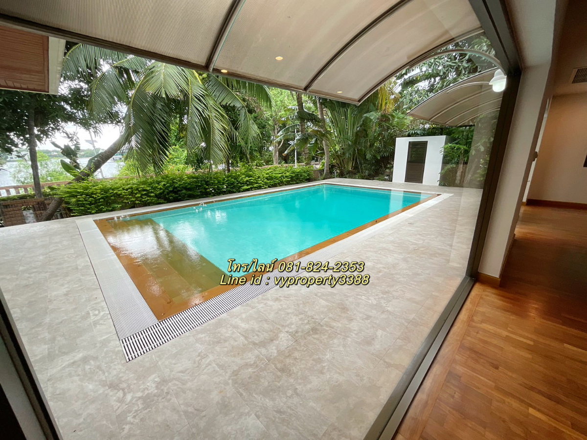 picture House for rent in Nichada Thani (with private pool), near ISB International School. - 3/19