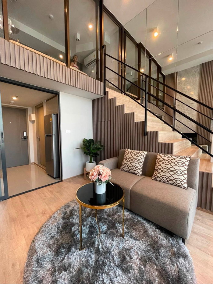 รูป 🏢 Ideo Rama 9 - Asoke | MRT พระราม 9 | Duplex ตกแต่ง luxury  - รูปที่ 4/7