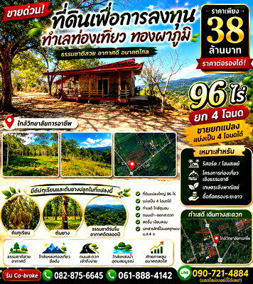 Land for sale Kanchanaburi :  Prime Investment Land in Thong Pha Phum, Kanchanaburi