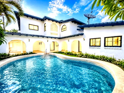 บ้านเดี่ยวให้เช่า : 4 Bedroom House for Rent Siam Country Club Pattaya