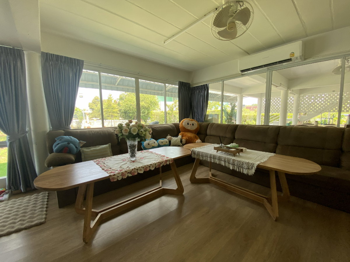 รูป บ้านสวนริมแม่น้ำ บรรยากาศเหมือนรีสอร์ท ที่อยุธยา - รูปที่ 4/12