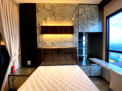 คอนโดให้เช่า : 📢 [ให้เช่า] ✨ไนท์บริดจ์ ไพร์ม อ่อนนุช 1 Bedroom Plus ขนาด 32 ตร.ม. ชั้น 29 ยูนิตพิเศษห้องมุม Big C อ่อนนุช และใกล้ BTS อ่อนนุช