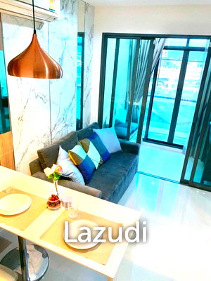 คอนโดให้เช่า : 47 sqm 2 Bed Condo on 5th Floor at Ideo Blucove Sukhumvit Bangna Bangkok