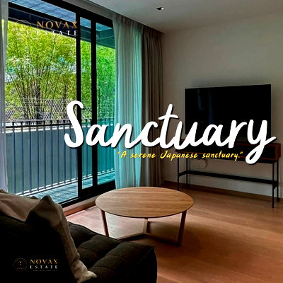 Condos for rent : Luxury Japanese-style Sukhumvit 53 — quiet, cozy, private — near BTS Thonglor