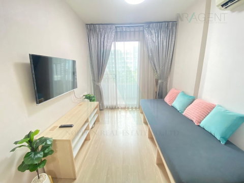 ให้เช่าคอนโด เอลลิโอ เดล เรย์ อาคาร H ชั้น 5 1 ห้องนอน ขนาด 34.00 ตรม ใกล้ โรงเรียนพูนสิน