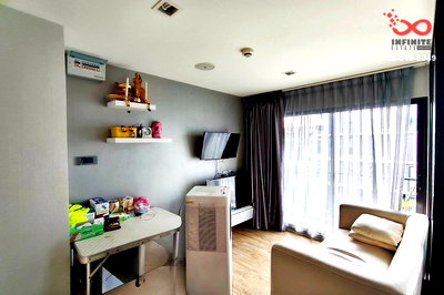 ขายคอนโด : ขายคอนโด H2 Glass รามอินทรา 21 ชั้น 7 ห้องมุม 39 ตร.ม. ใกล้ MRT ลาดปลาเค้า