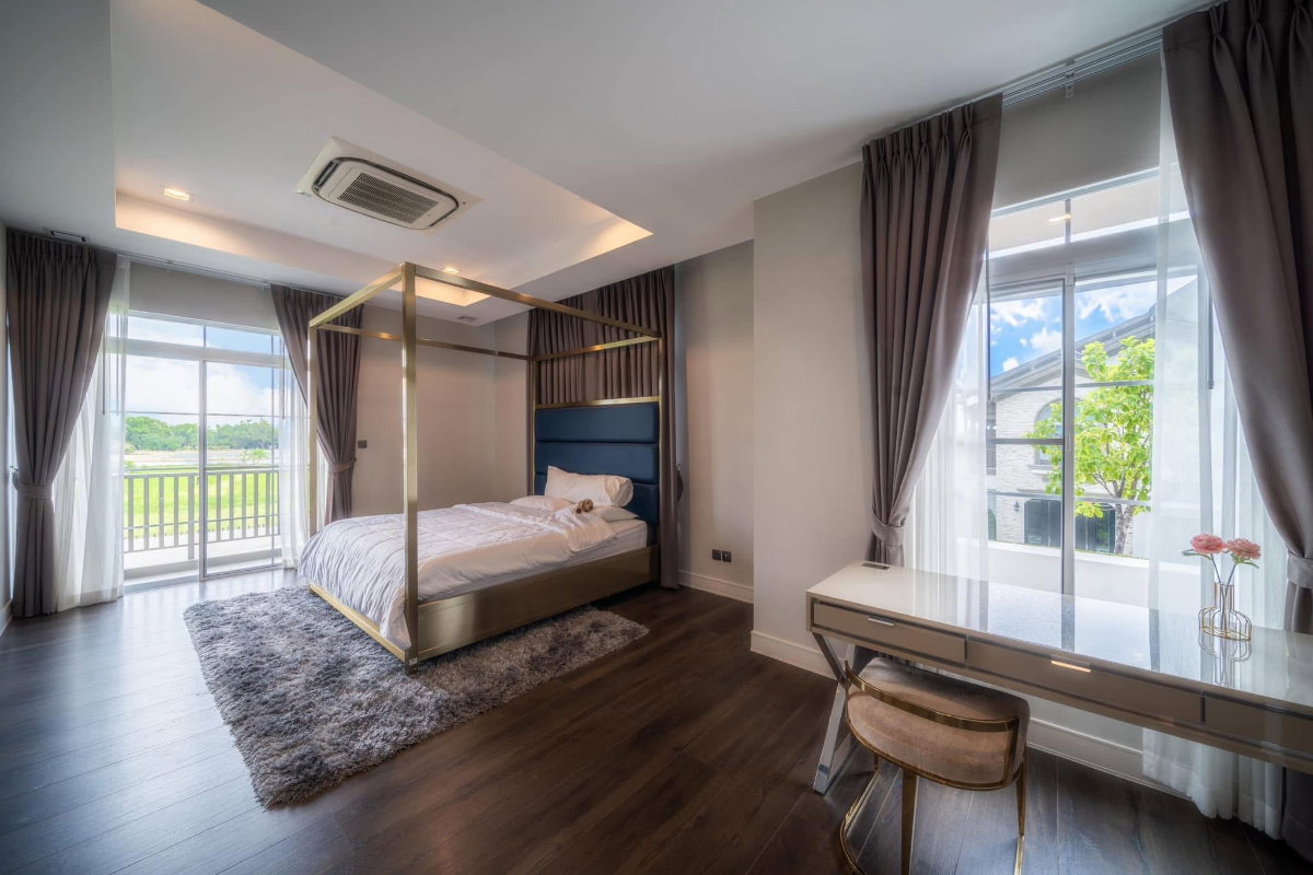 รูป ให้เช่าบ้านเดี่ยวหรู นันทวัน รามอินทรา–พหลโยธิน 50 บ้านแปลงมุม 108 ตร.ว. พร้อมอยู่ - รูปที่ 5/9