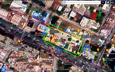 Land for rent : LTHC16065 - Prime Land for Rent Phatthanakan 58 | 742 sq.w. | 85 m. Frontage | ARL Hua Mak 850 m. | 400K 