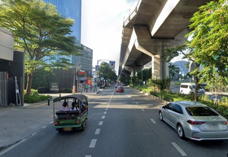 Land for sale, 600 sq wah, Phaya Thai