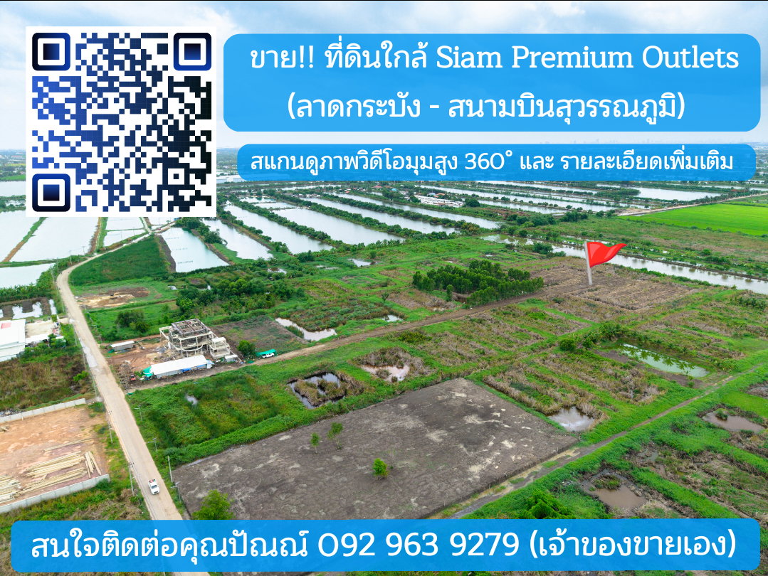 รูป ขายที่ดิน ถ.หลวงแพ่ง ใกล้Siam Premium Outlets เพียง 3 กม. (ซอยติดกับตลาดเทิดไท-สี่แยกลำต้อยติ่ง) - รูปที่ 4/20