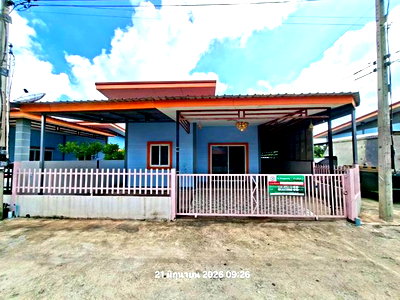 บ้านเดี่ยว ปราจีนบุรี : บ้านเดี่ยว 30.5 ตร.วา ศรีมโหสถ ปราจีนบุรี 1.2M