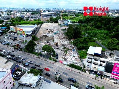 ที่ดิน แจส กรีน วิลเลจ คู้บอน : ขายที่ดิน 9 ไร่ ติดถนนคู้บอน ใกล้ MRT สถานีคู้บอน