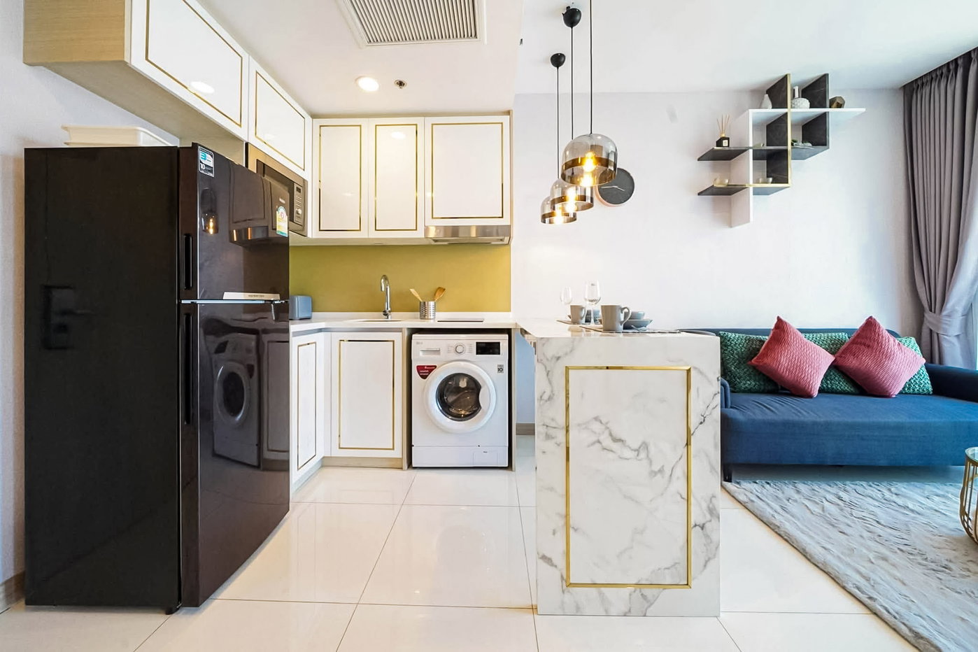 รูป 1 Bedroom Condo for Rent The Riviera Wongamat Pattaya - รูปที่ 5/14