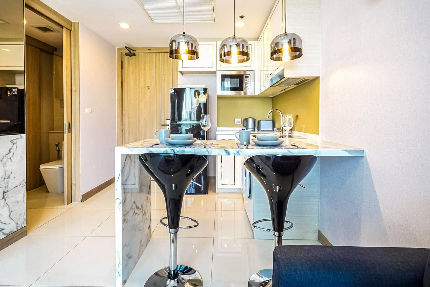 รูป 1 Bedroom Condo for Sale The Riviera Wongamat Pattaya - รูปที่ 7/14