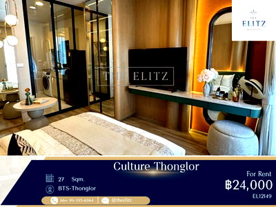Condos for rent : ✨New Concept High-End Eco-Friendly Condo in Heart of Thonglor | Airy High-Ceiling Design - Near BTS Thonglor with 24/7 Premium Services ✨