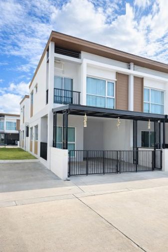 3-bed townhouse for rent, 150 sqm, 18 sq wah, Bang Khun Thian