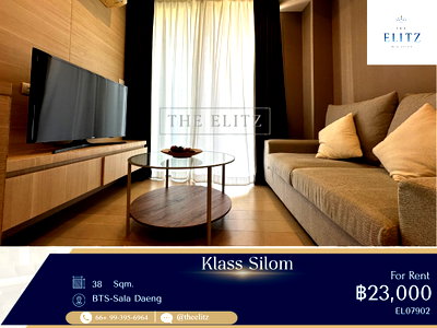 Condos for rent : ✨ Excellent Corner Unit with Unbeatable Price per Size | Quality Low-Density Community in Silom CBD - Peaceful Oasis in the City ✨