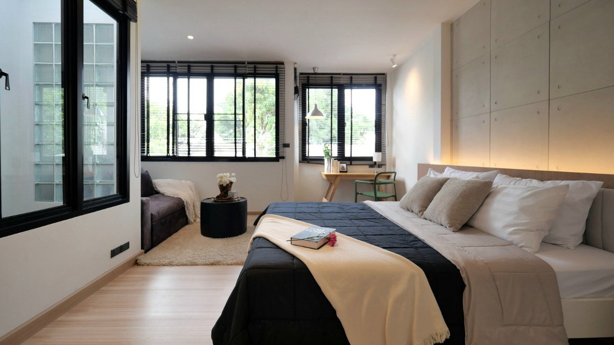 รูป LTHC16067 - Townhome for Rent Soonvijai | 140 sq.m. | 20 sq.wah | 2 Bed 3 Bath | 68K | ทาวน์โฮมให้เช่า ซอยศูนย์วิจัย - รูปที่ 3/7