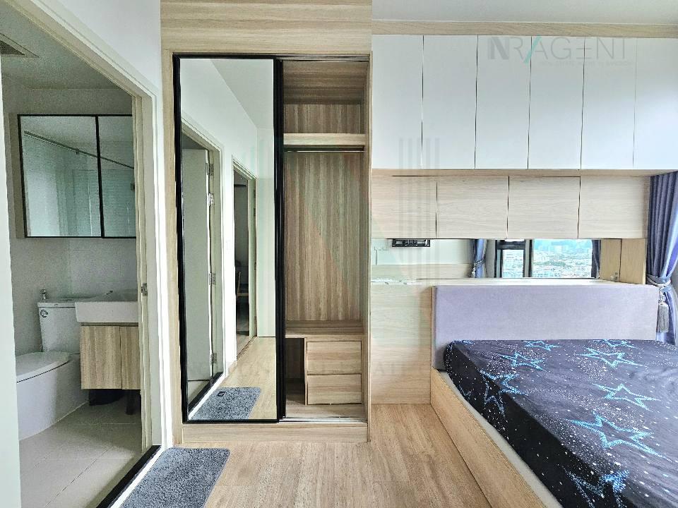 รูป 🚩 ให้เช่าคอนโด ชีวาทัย เกษตร-นวมินทร์ อาคาร 1 ชั้น 20 1 ห้องนอน ขนาด 25.00 ตรม ใกล้ ตลาดบางเขน - รูปที่ 7/8