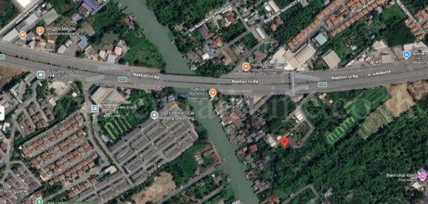 รูป ที่ดิน 300 ตร.วา ถนนนครอินทร์ ทำเลดี ราคาถูก ใกล้สิ่งอำนวยความสะดวกครบ - รูปที่ 4/10