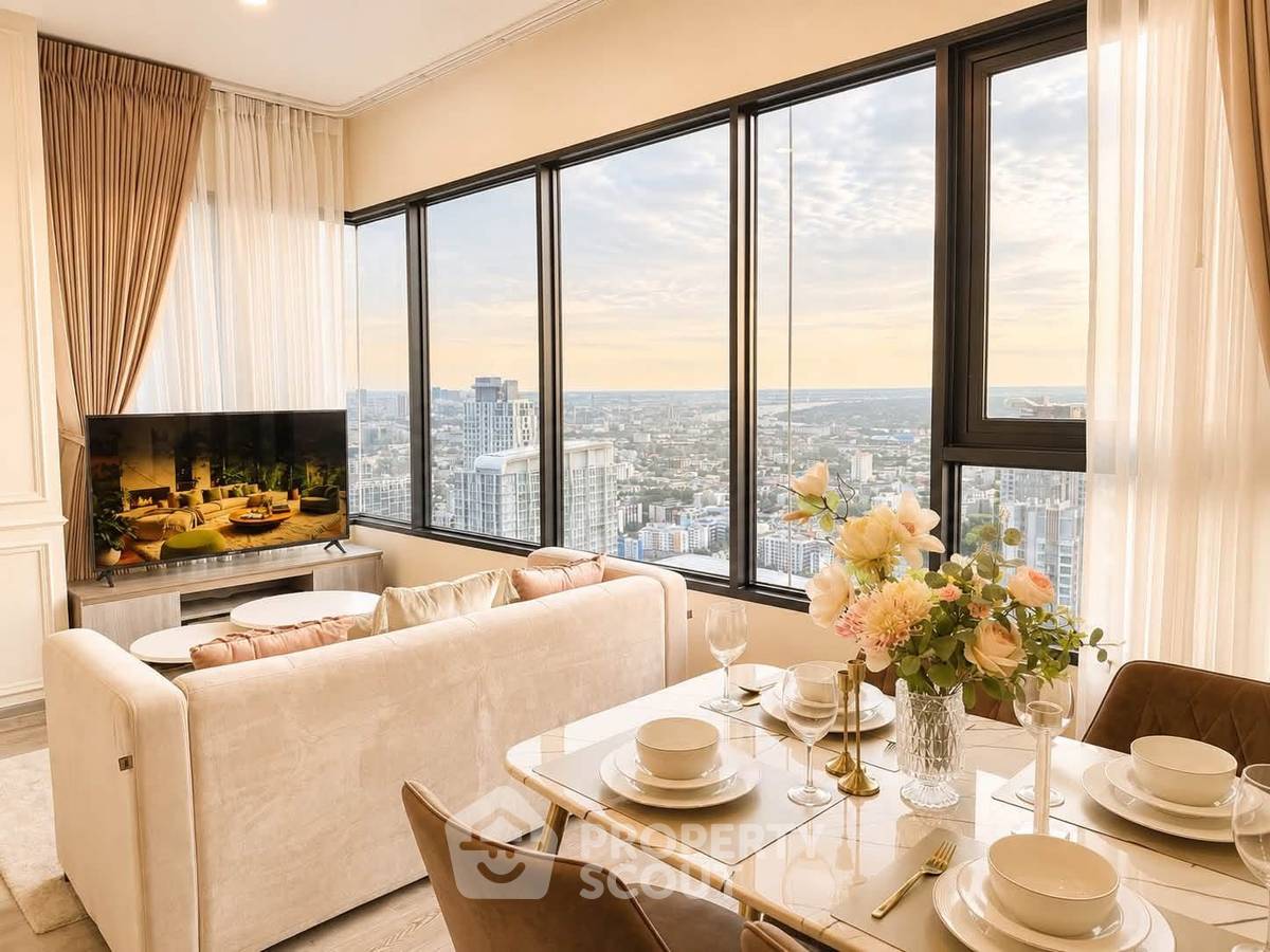 รูป ชั้น 43 คอนโด 2 ห้องนอน Knightsbridge Prime Onnut ใกล้ BTS อ่อนนุช (ID 3204987) - รูปที่ 23/26
