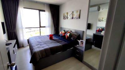 คอนโดให้เช่า : P-55852 ให้เช่า ไลฟ์ สุขุมวิท 48 | วิวเมือง | เฟอร์นิเจอร์ครบ | ชั้นสูง | ใกล้ BTS พระโขนง | พร้อมเข้าอยู่ 📞 Line ID: @easythaihome | 085-592-2897