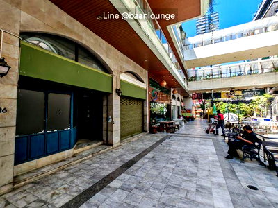 Shophouses for rent Bangkok : 1st floor Commercial building for rent Silom Plaza Building near to BTS Chong Nonsi, Silom with car parking and security guards