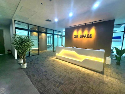 เช่าสำนักงาน ถนนศรีนครินทร์ :  OK Space @ Major Tower Rama 9 — ออฟฟิศตกแต่งพร้อมใช้ ย่านพระราม 9